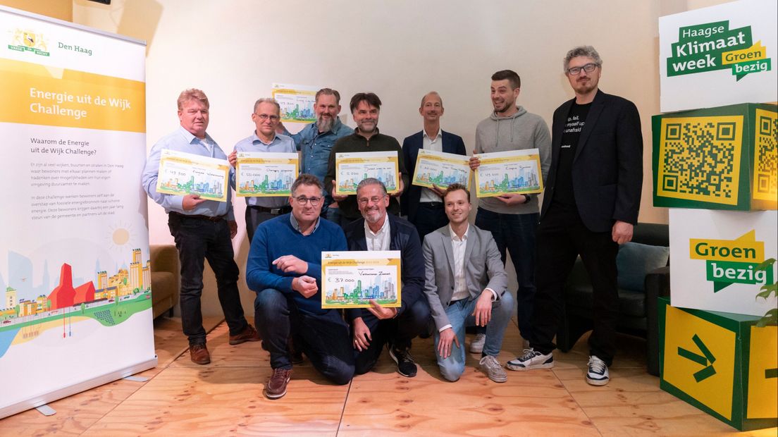 De winnaars van de tweede ronde Energie uit de Wijk Challenge