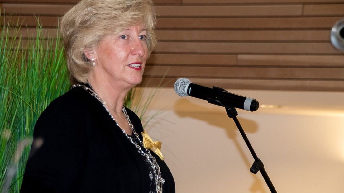 Burgemeester Laila Driessen van Leiderdorp