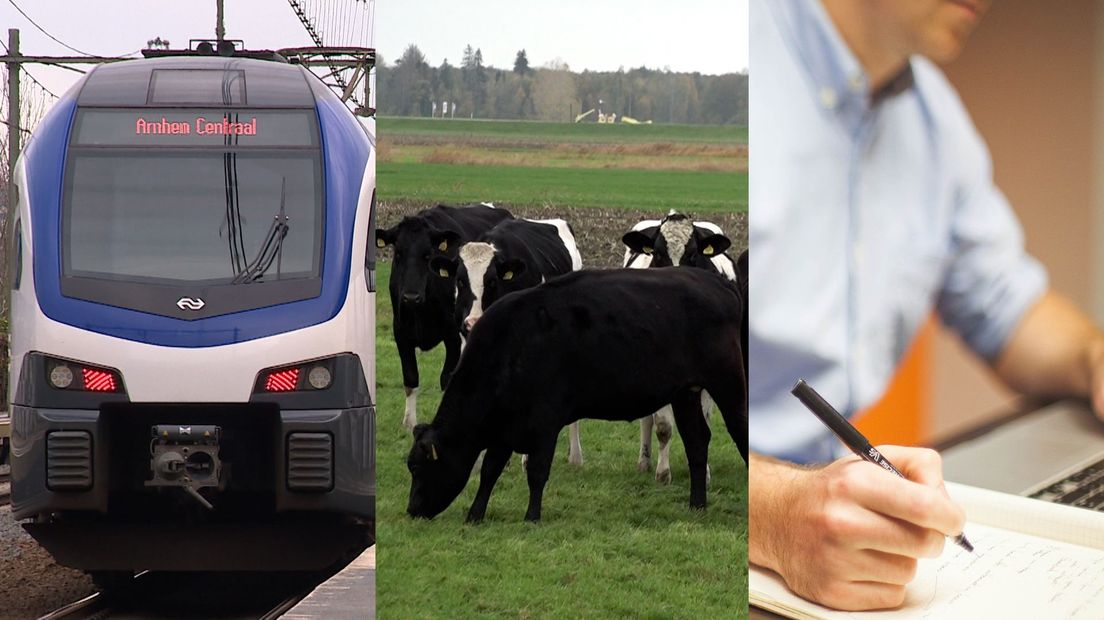 Vervoer, de natuur en de inzet van ambtenaren zijn drie grote kostenposten voor de provincie.