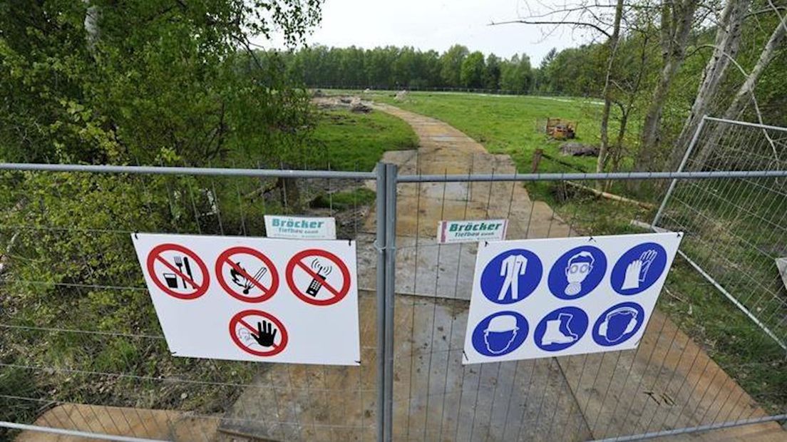 Olie borrelt naar boven in Amtsvenn in Duitsland