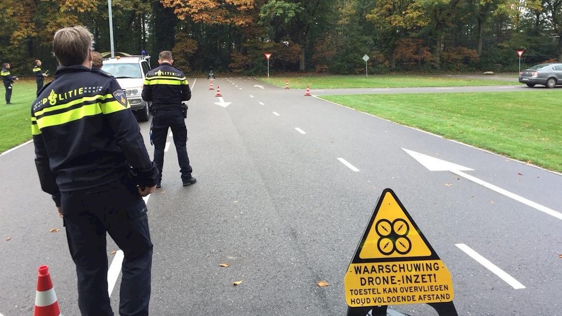 Politie zet drones in bij onderzoeken in Oost-Nederland