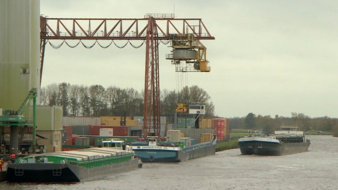 De haven van Meppel (Rechten: RTV Drenthe)