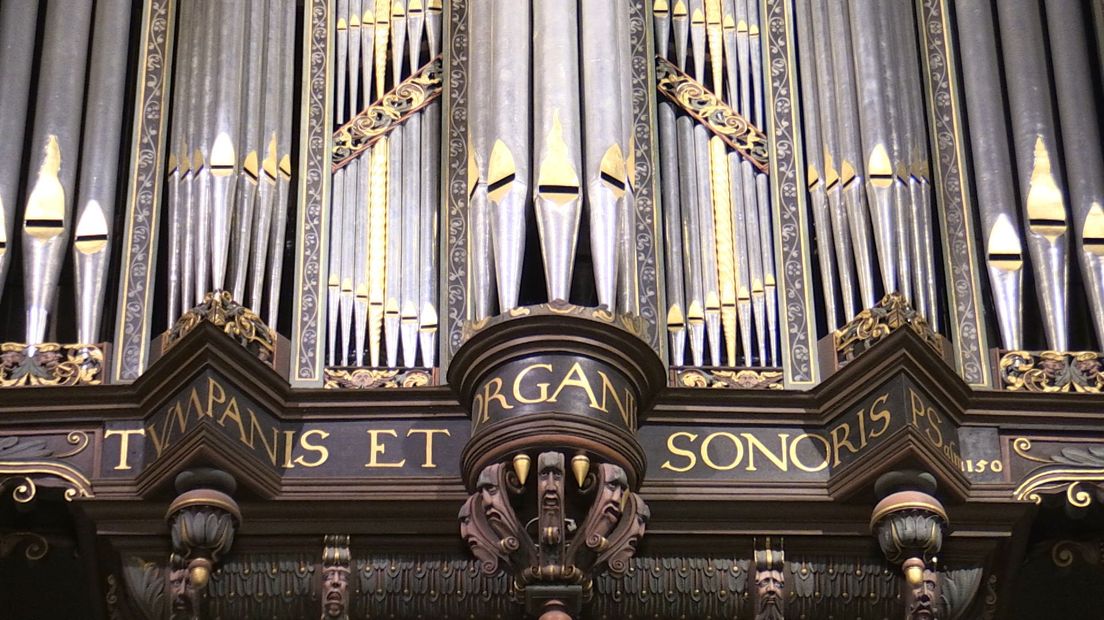 Het orgel uit ongeveer 1615