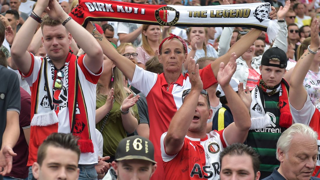 Veel belangstelling voor het oefenduel van Feyenoord tegen het Zeeuws Elftal