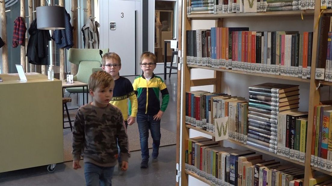 De bibliotheek in Garderen is weer open