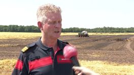 Droogte maakt graanakkers gevoelig voor vuur