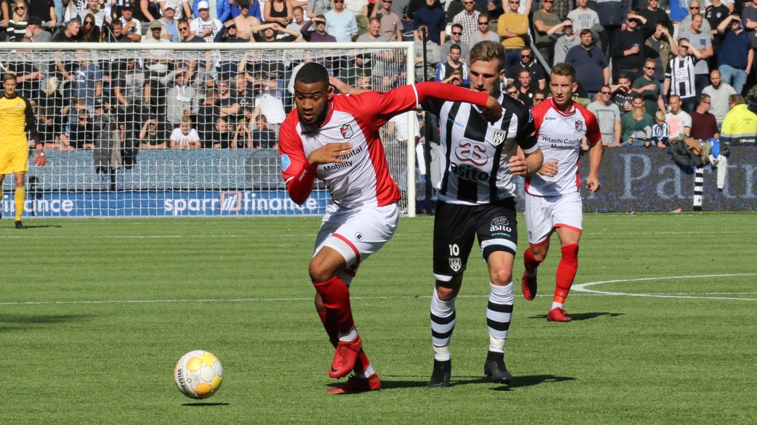 FC Emmen-spits Jafar Arias kwam niet in actie voor Curaçao (Rechten: Gerrit Rijkens)