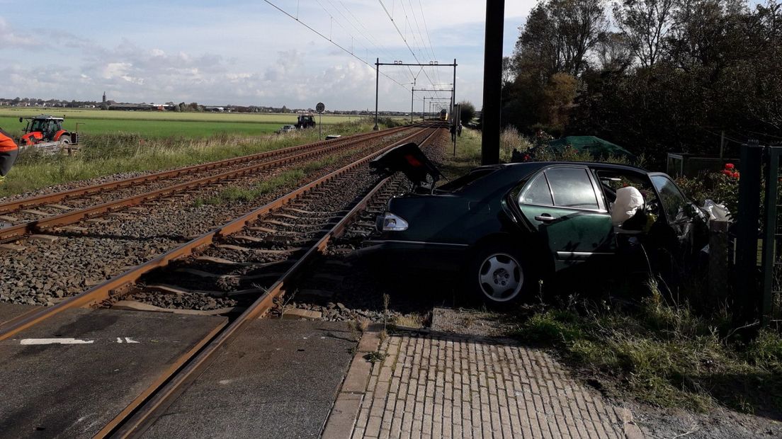 De overweg in de Frederikslaan