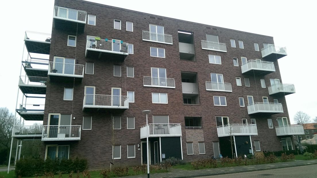 Trillende flat aan Geert Grootestraat in Zwolle