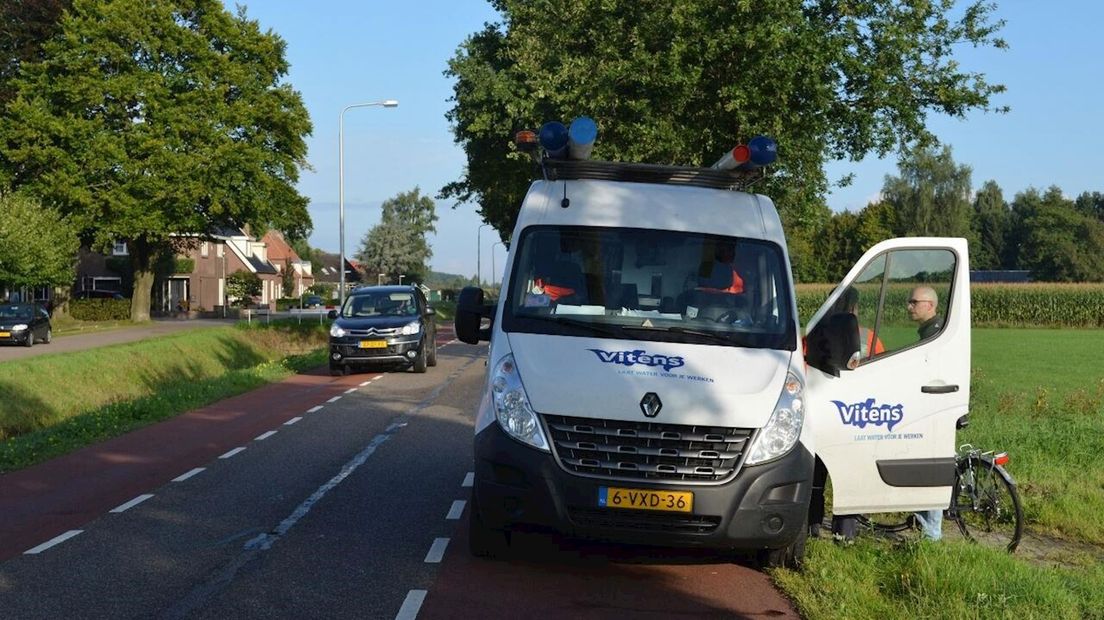 Leidingsbreuk in Beerzerveld