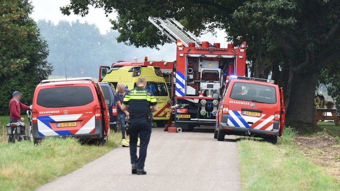 Het ongeluk gebeurde aan het Verlengde Oosterdiep