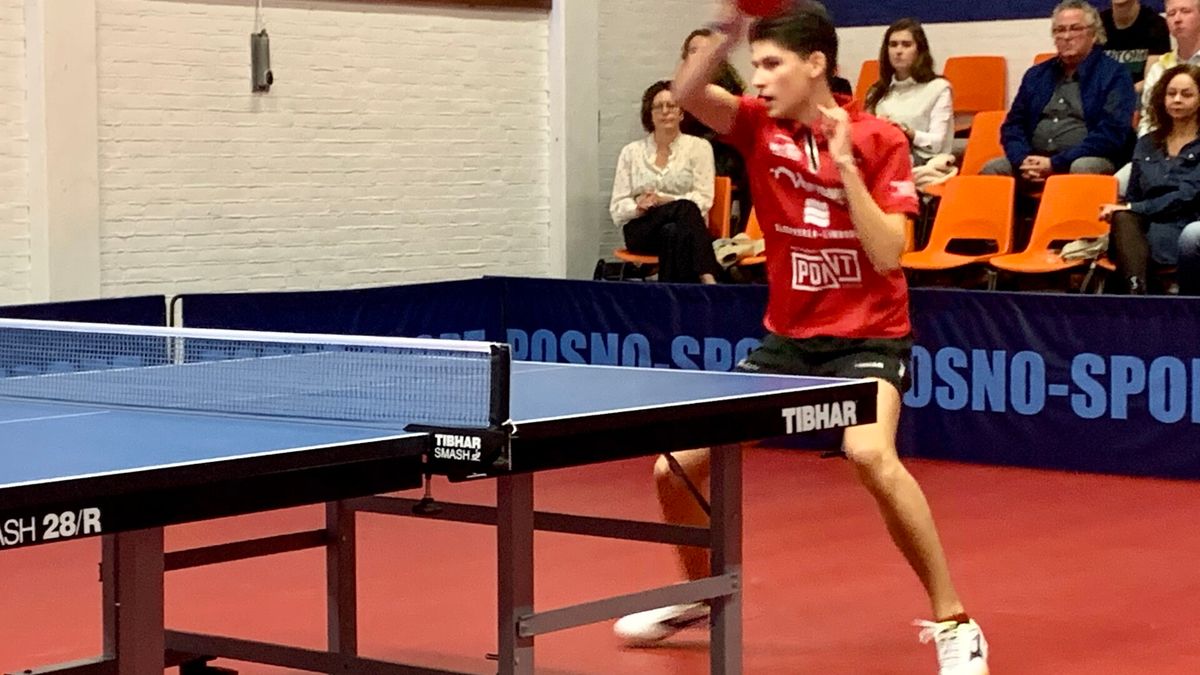 L1mburg Centraal: Jelle Moris, tafeltennistalent bij Westa in Wessem