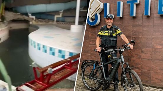 Jongeren filmen stiekem in verlaten zwembad: 'Het is gevaarlijk'