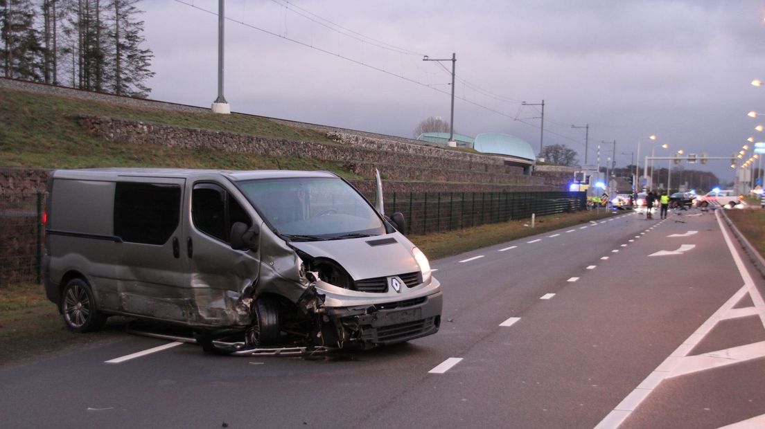 Ravage op N35 bij Nijverdal na ongeluk
