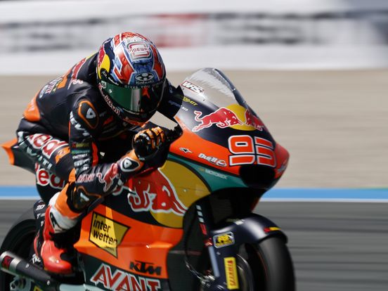 Flinke domper voor Collin Veijer bij GP Groot Brittannië