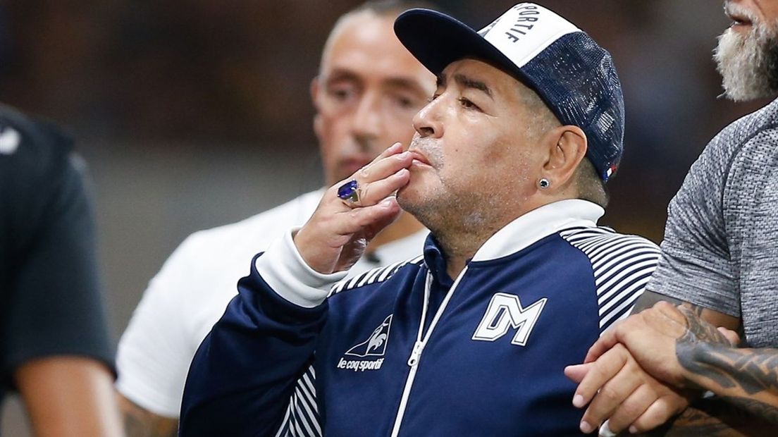 Fred Rutten speelde één keer tegen Maradona