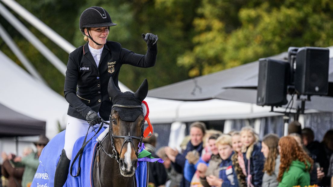 Julia Krajewski won de Military Boekelo in 2018 en 2024 en doet dit jaar ook weer mee