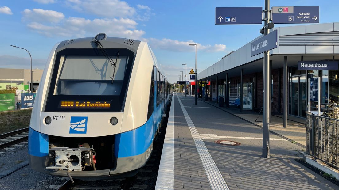 Bentheimer Eisenbahn LINT trein Neuenhaus