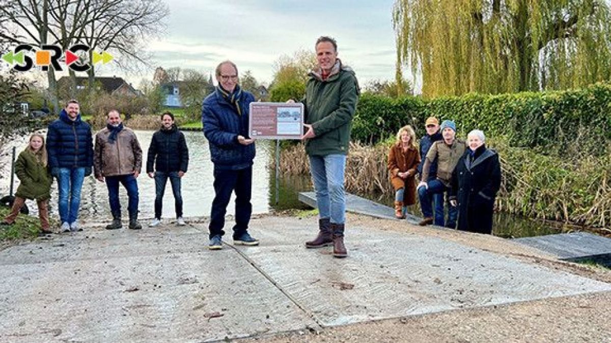 Veerdam Gellicum in ere hersteld met nieuwe voorzieningen