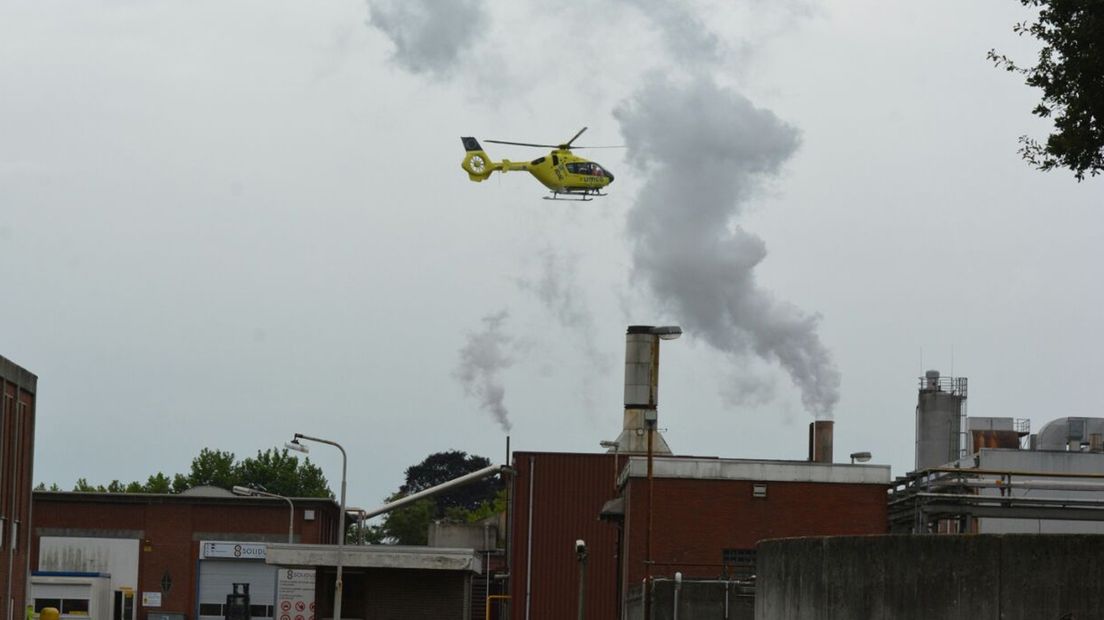 In augustus raakte een man bekneld tussen een wals bij een bedrijf in Pekela
