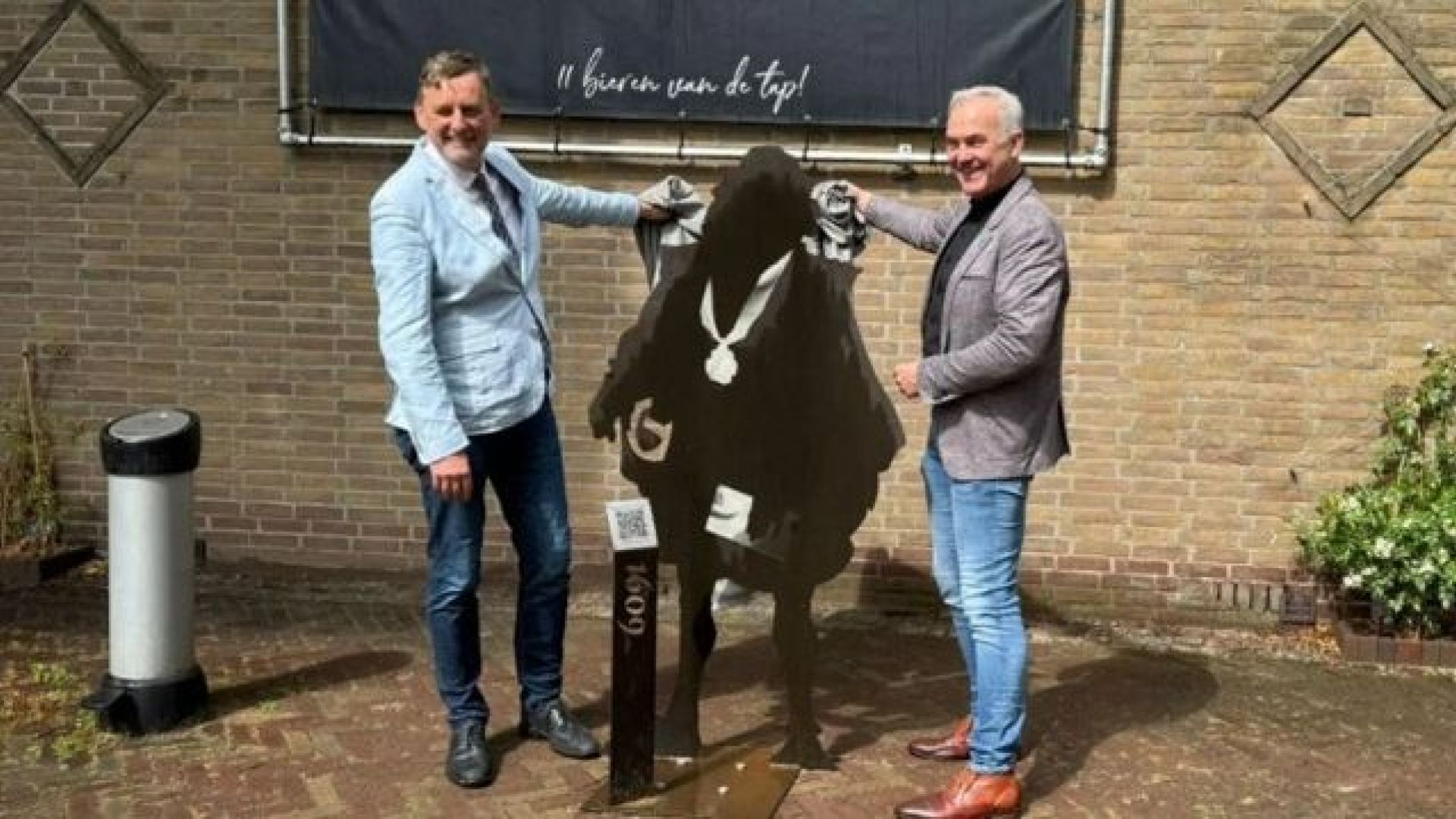 Nieuwe historische route in Bredevoort geopend.