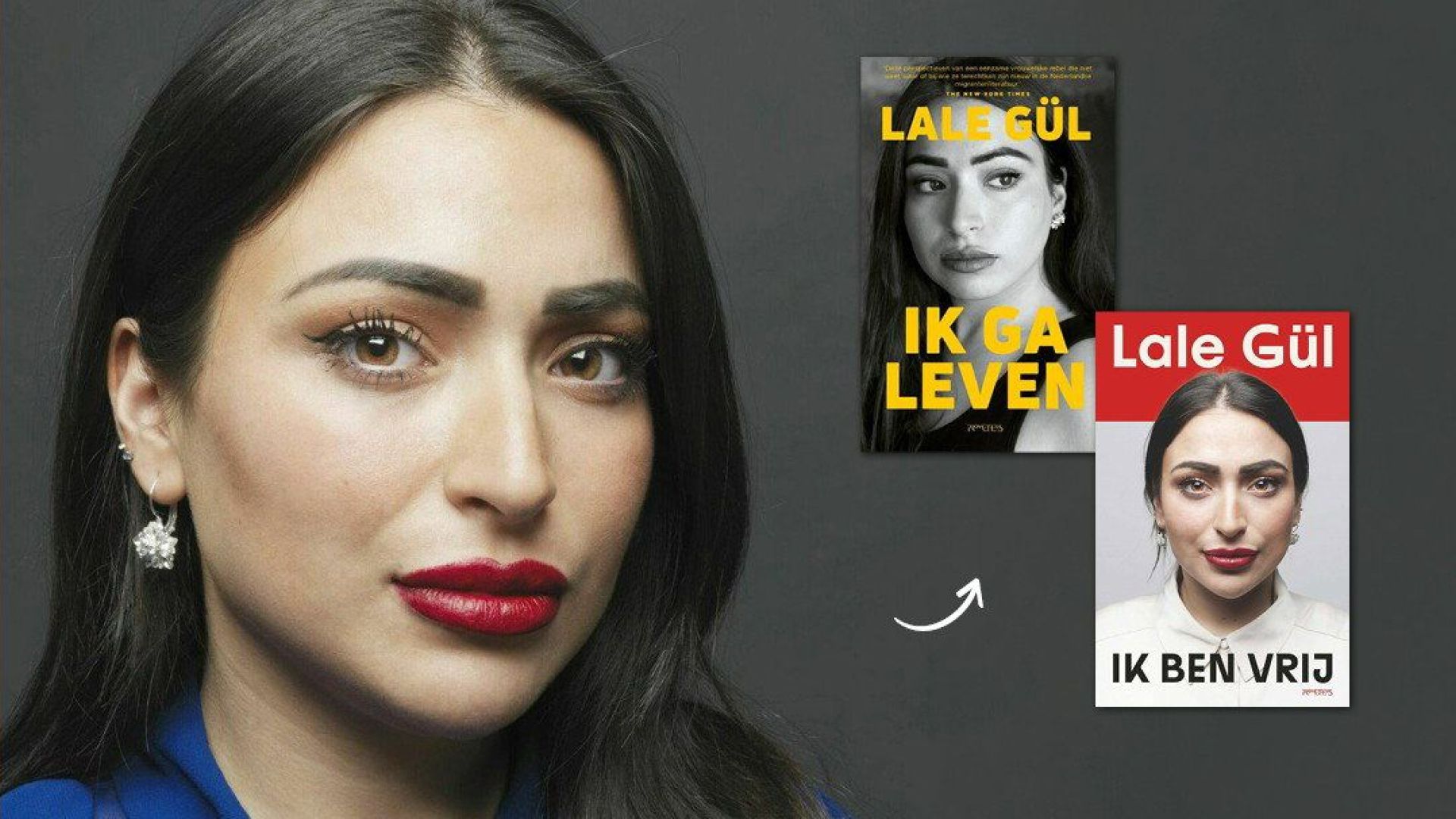 Lale Gül te gast in Bibliotheek Winterswijk voor gesprek over vrijheid en identiteit.