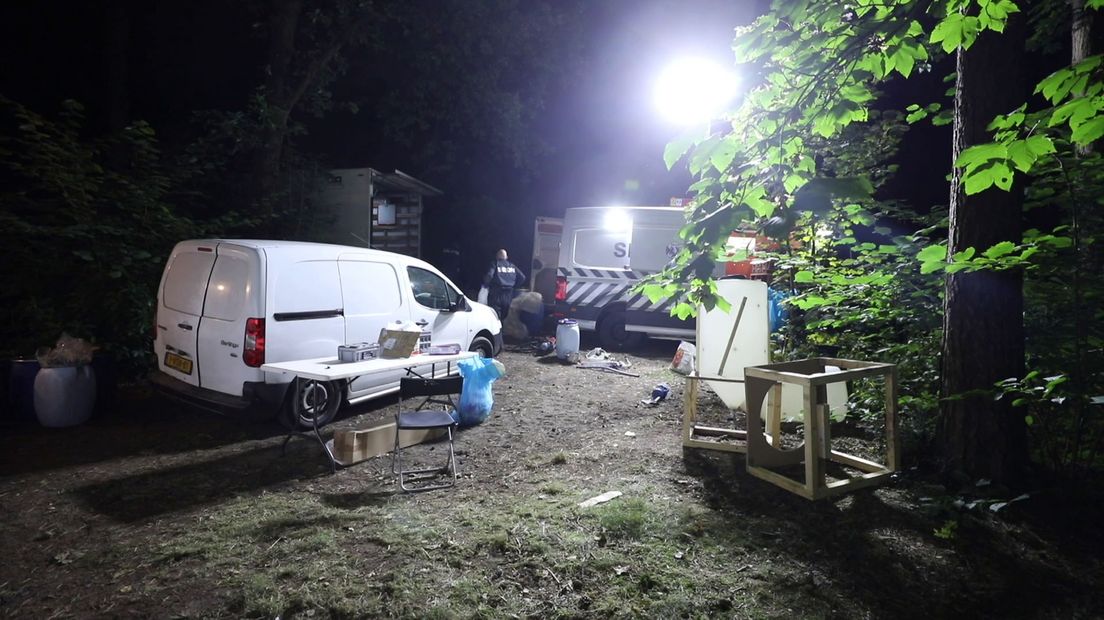 Drugslab ontdekt op bungalowpark Lage Vuursche