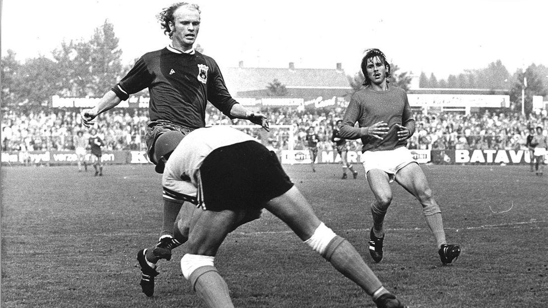 Oud-topspits Ruud Geels speelde tussen 1970 en 1972 in Deventer