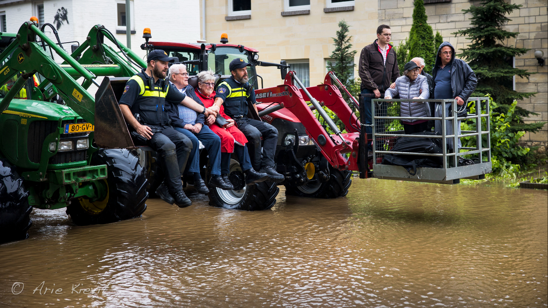 Een eerdere foto van Arie Kievit.