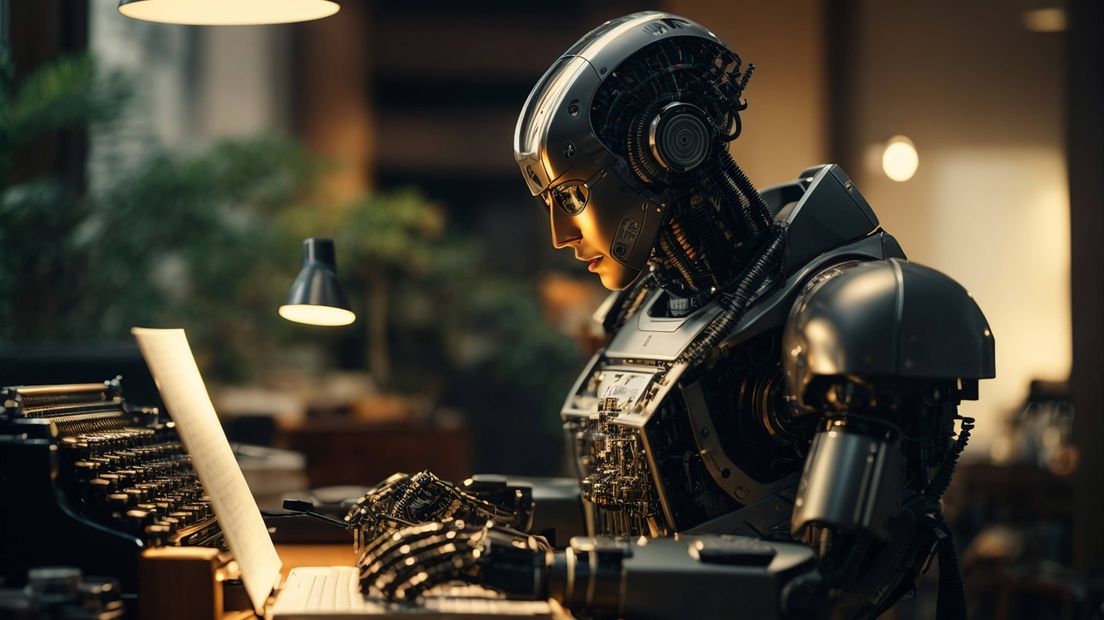 Worden boeken voortaan geschreven door robots?