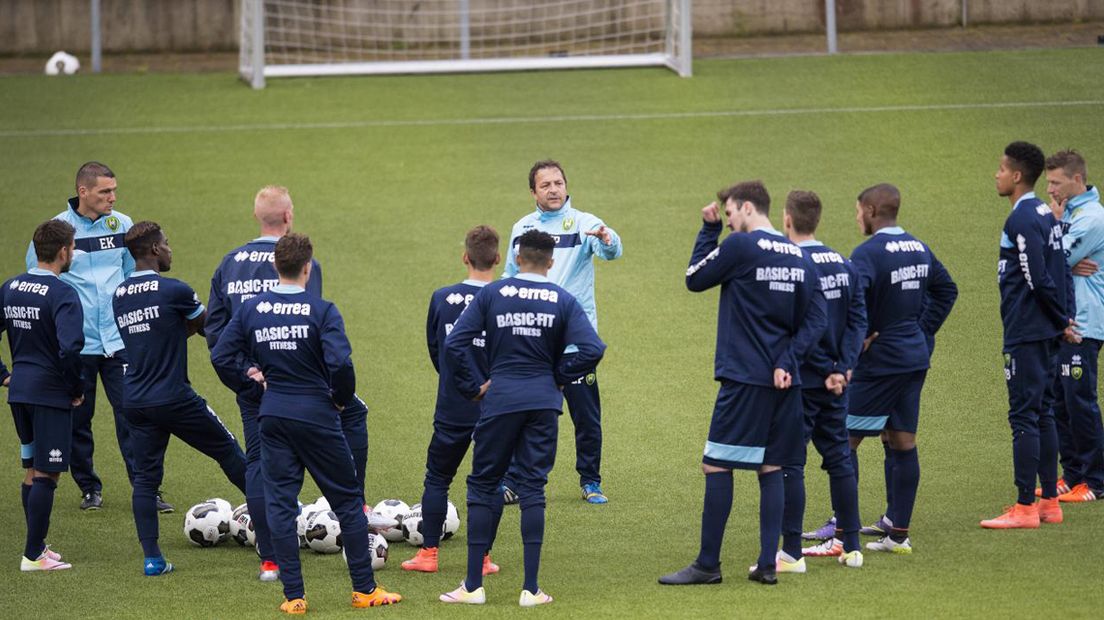 Eerste training ADO Den Haag
