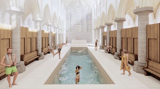 Kerk in Wolder wordt badhuis dankzij studentenidee Home
