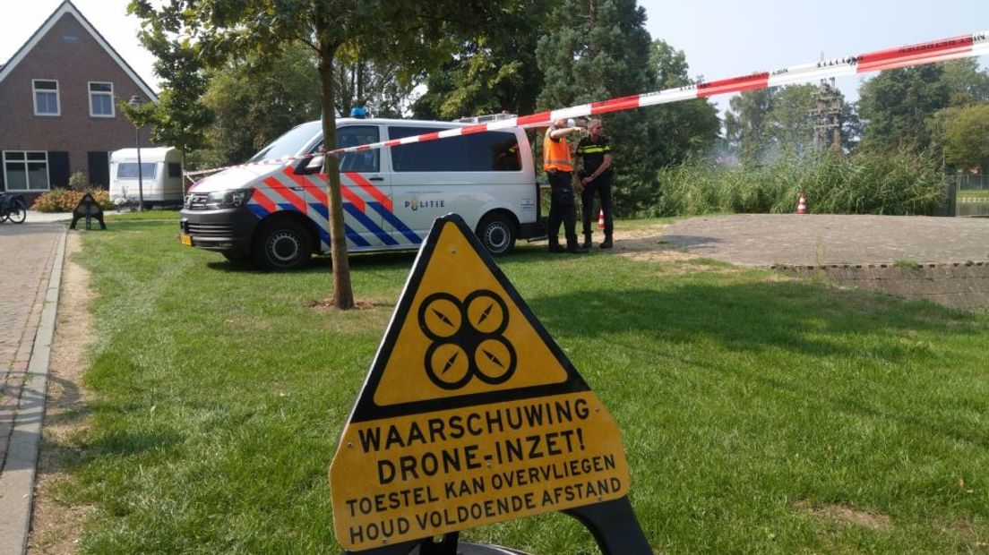 Drone-inzet na de aanslag in Bemmel