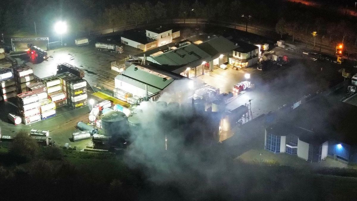 Brand Tankcleaning Venlo begon in luchtwasser