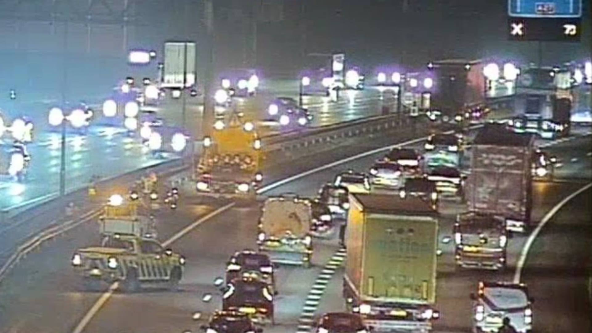 Weg weer vrij na ongeluk op A27.