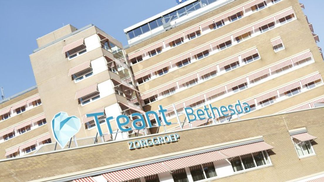 Het Bethesda ziekenhuis in Hoogeveen (Rechten: Treant)