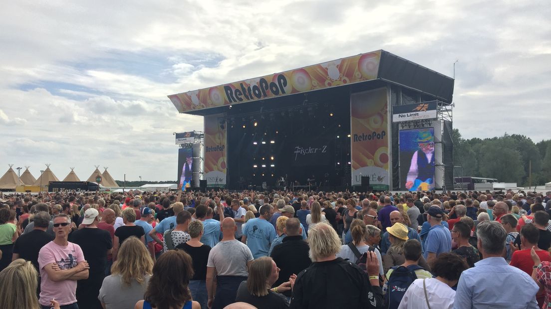 Retropop afgelopen jaar: veel mensen weten het festival te vinden (Rechten: RTV Drenthe)