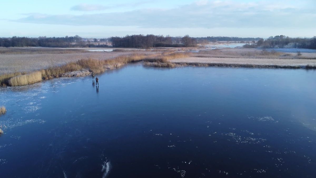 Schaatsbeelden uit Belt Schutsloot