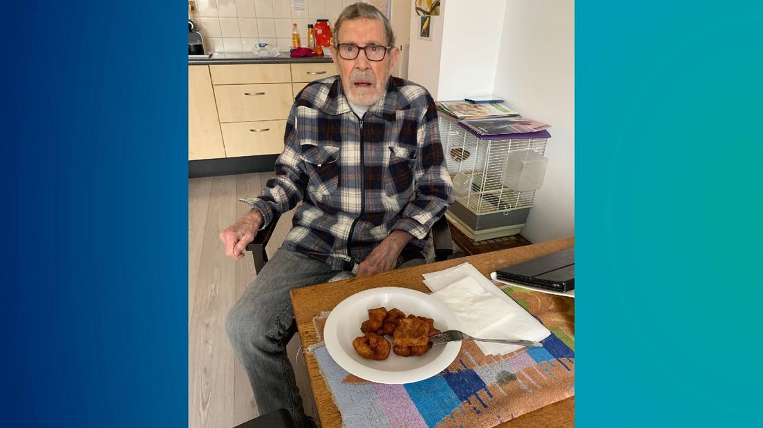 Een warme bak kibbeling als beloning voor de coronaprik
