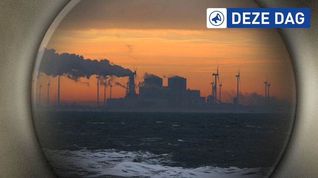 Zicht op de Eemshaven