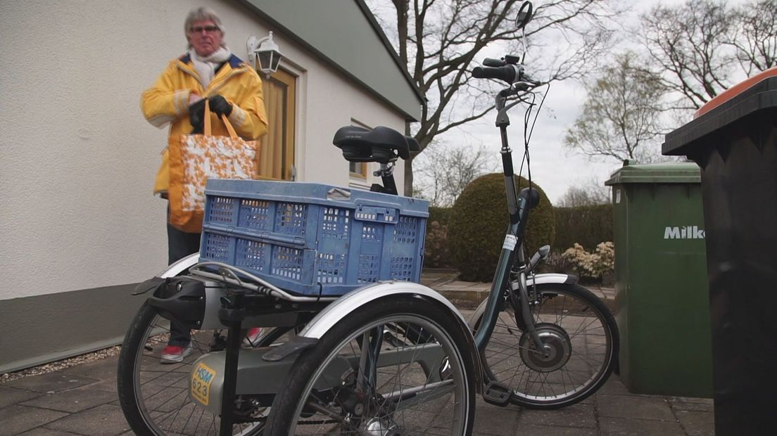 Zijn fiets is voor Eric Hochstenbach het belangrijkste vervoermiddel.