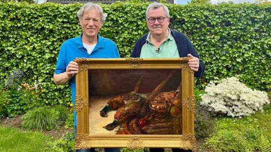 Na 15 jaar zoeken vindt Jan (79) een schilderij van zijn vader