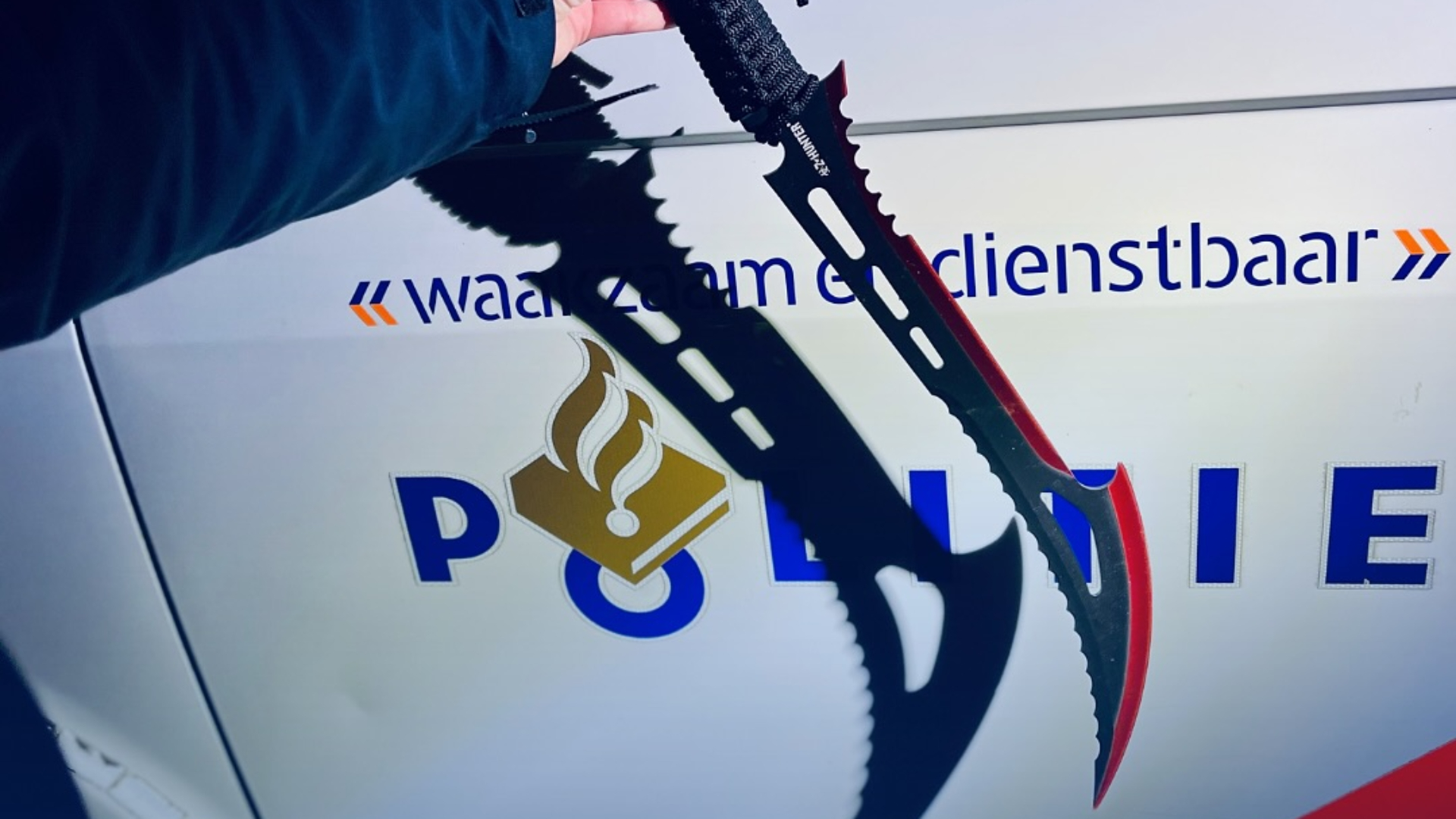 Het dragen van een mes is vaak gebaseerd op een slecht veiligheidsgevoel, zegt Van Overveld.