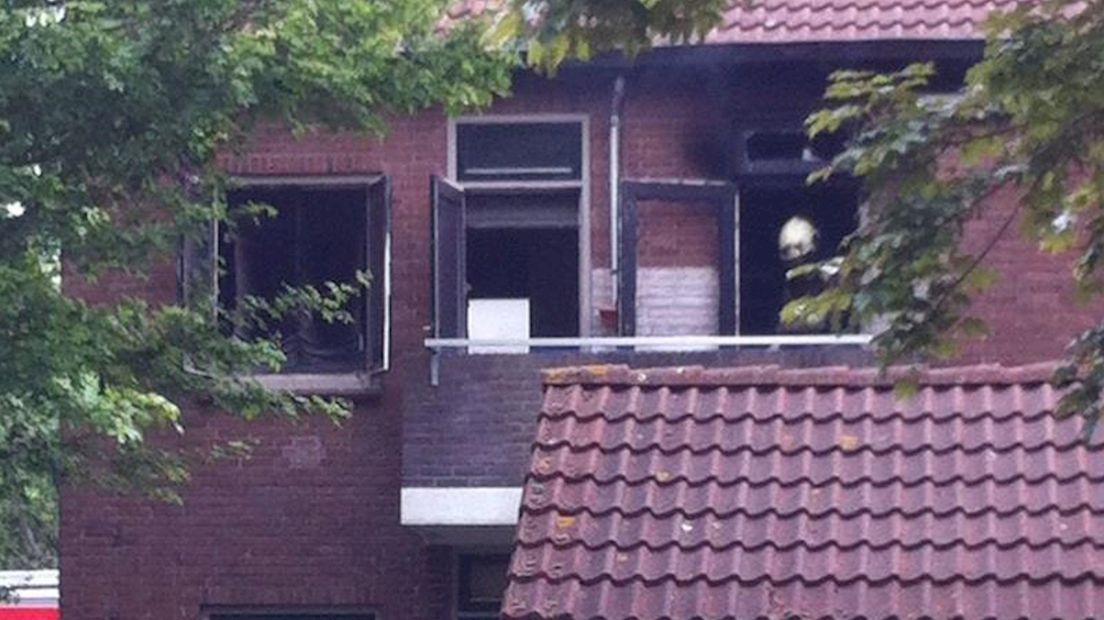 Brand verwoest bovenwoning Zwolle