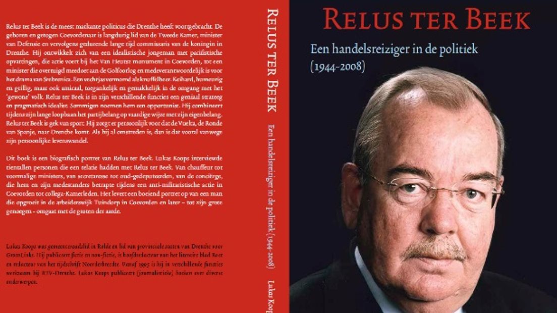 De cover van de biografie over Relus ter Beek