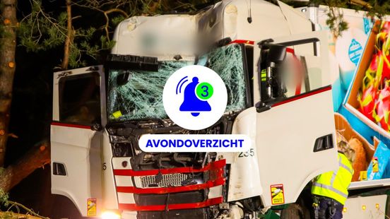 Ongeval met vrachtwagen, waterstoring en een drugslab op 26 maart