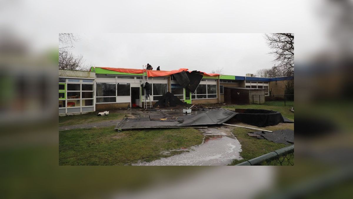 Opvang Tytsjerk mogelijk hele week dicht door stormschade