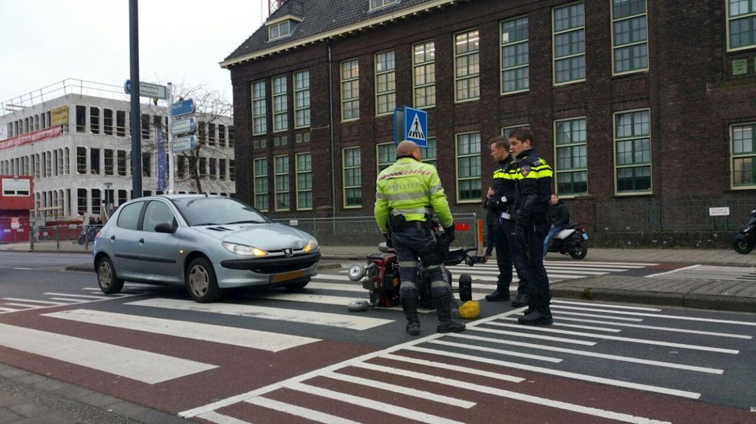 Aanrijding met elektrische rolstoel