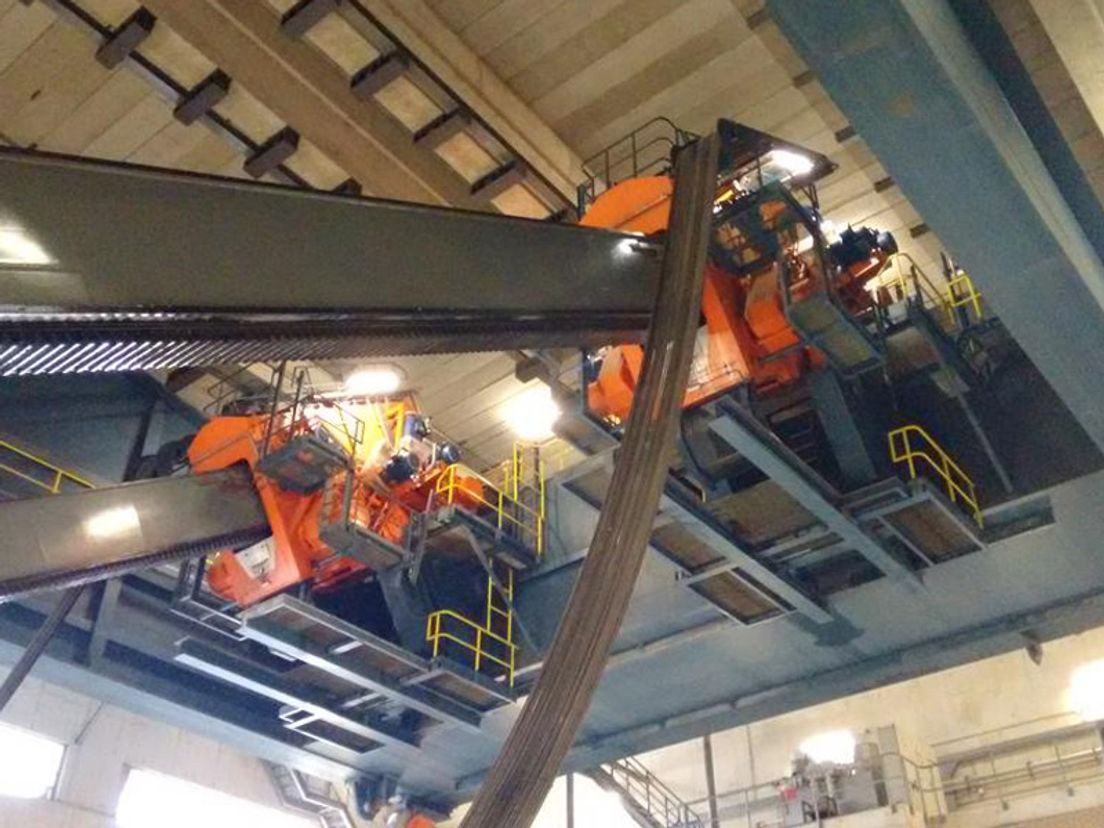 De machinekamer van de Van Brienenoordbrug