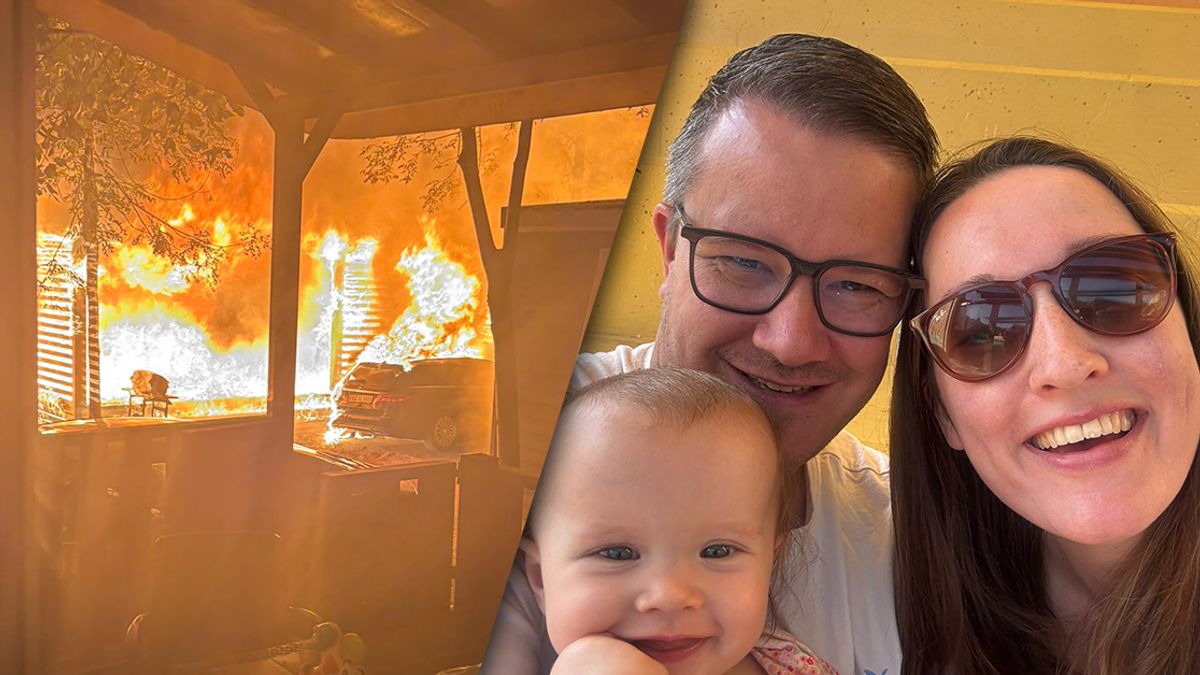 Grote brand treft Jennifer, Dominick en hun baby op camping in Italië: 